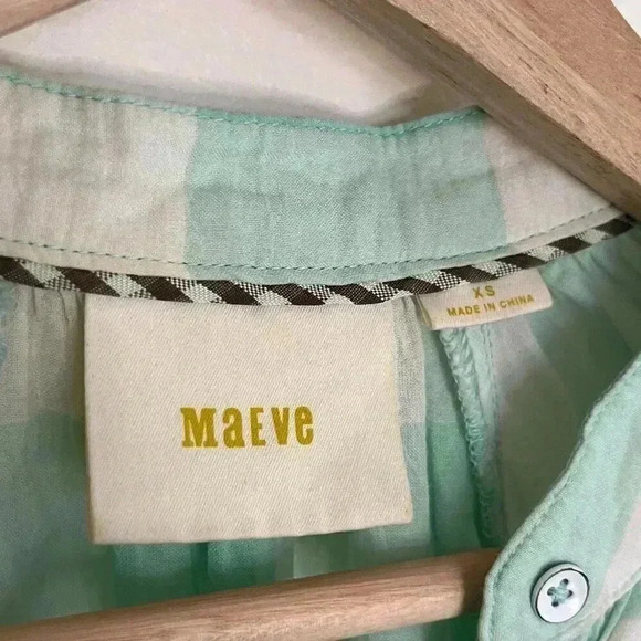 Maeve Gingham Flutter Top - Picture 6 of 12